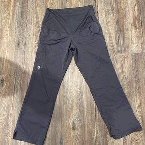 XS petite healing hands grey scrub bottoms maternity